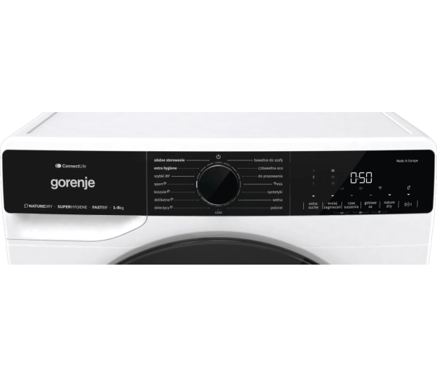 ZESTAW Gorenje Suszarka DPNA83WIFI+Pralka WPNA84A2ALWIFI+Nóżki AW012 - 1551515 - zdjęcie 6